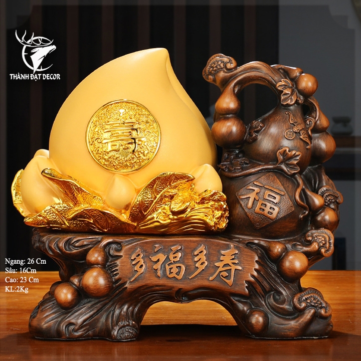 Cây Đào Tiên Trường Thọ Quà Tặng Mừng Thọ Ý Nghĩa Cho Ông Bà Cha Mẹ , Người Lớn Tuổi