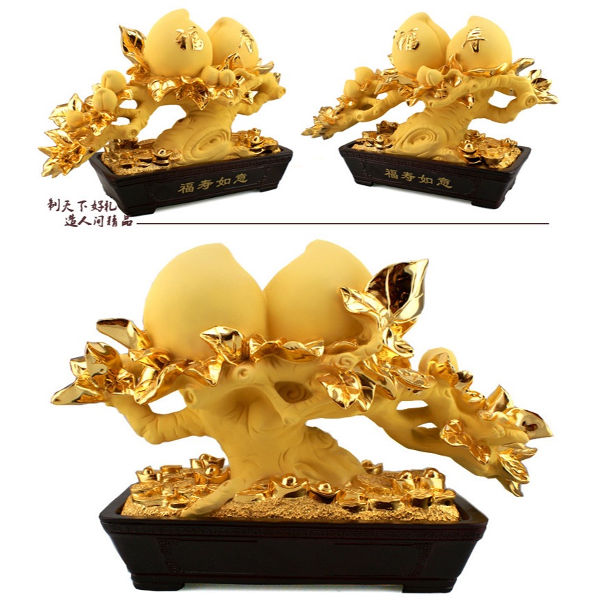 Cây Đào Tiên Trường Thọ Quà Tặng Mừng Thọ Ý Nghĩa Cho Ông Bà Cha Mẹ , Người Lớn Tuổi