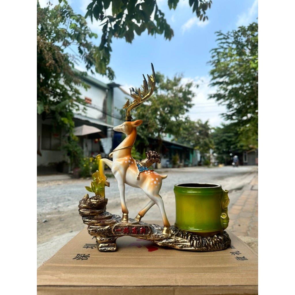 Hộp Bút Ống Đựng Bút Doanh Nhân,Thuyền Thuận Buồn Xuôi Gió Để Bàn Pha Lê Quà Tặng Khai Trương Tặng Sếp Giám Đốc Lãnh Đạo