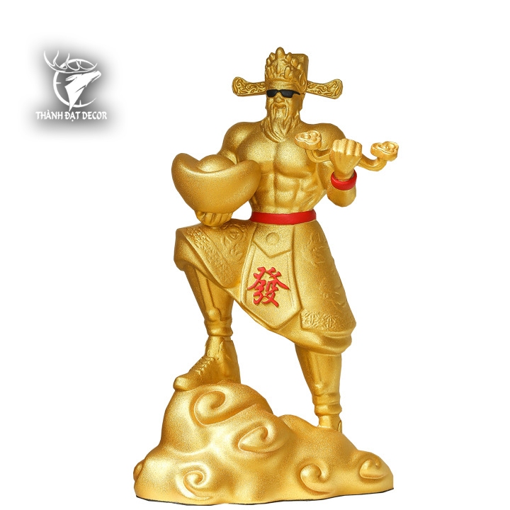 Tượng Ông Thần Tái, Thần Tiền Decor, Trang Trí Nhà Cửa, Quà Tặng Phong Thủy Tân Gia Khai Trương