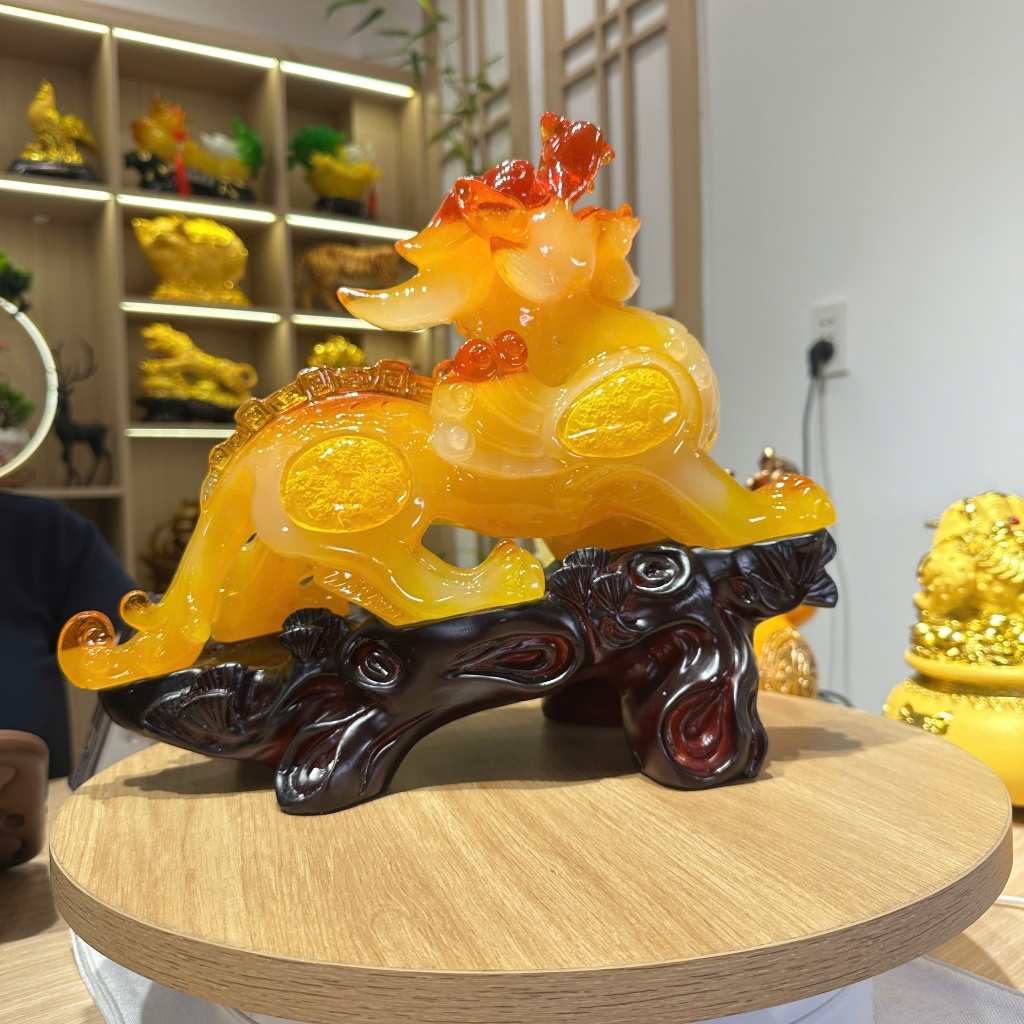 Tượng Tỳ Hưu Kéo Bắp Cải, Cóc Ngậm Tiền Phong Thuỷ Dùng Trang Trí Nội Thất