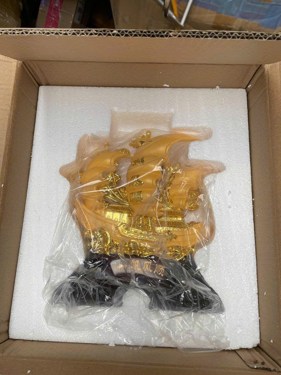 Tượng Thuyền Thuận Buồm Xuôi Gió Phong Thủy Size 30 , Quà Tặng Tân Gia , Khai Trương , Tặng Sếp , Tượng Phong Thủy