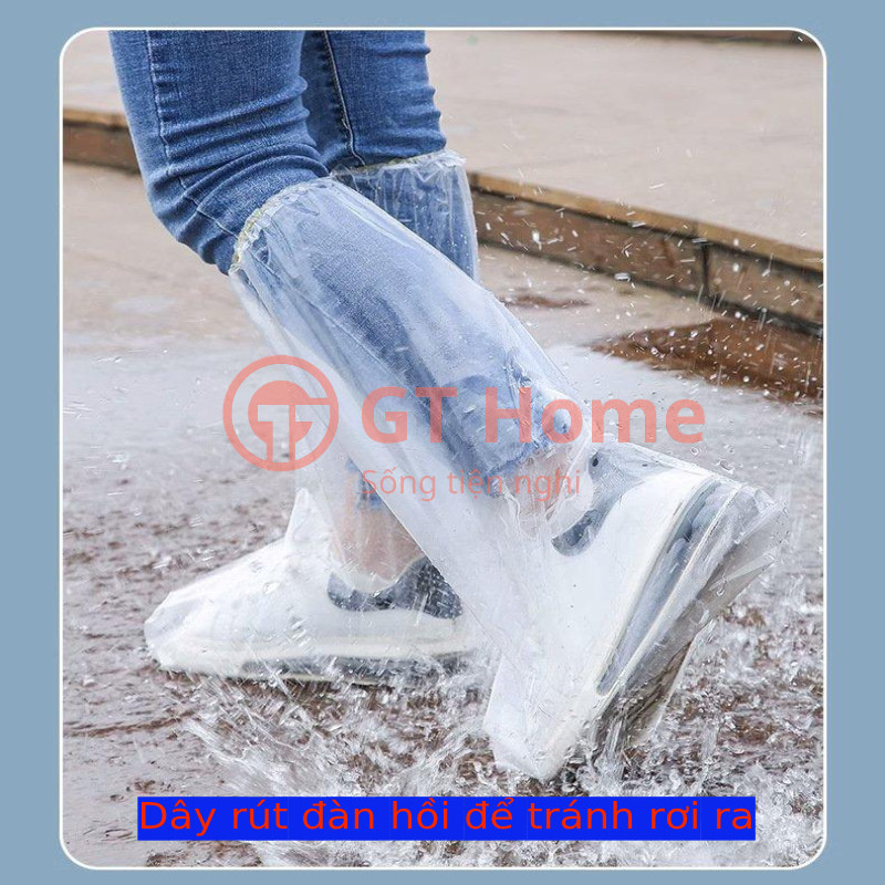 Ủng PE đi mưa 1 lần