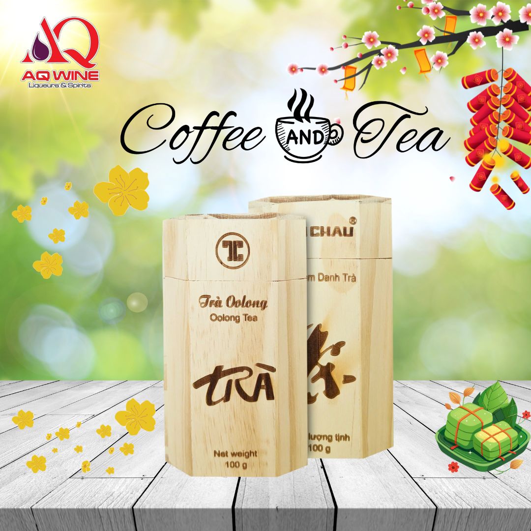 TRÀ OOLONG HỘP GỖ 100G