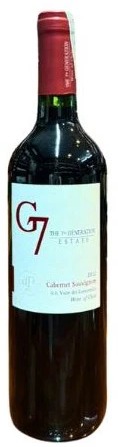 Rượu Vang Chile G7 Cabernet Sauvignon Chai 750ml