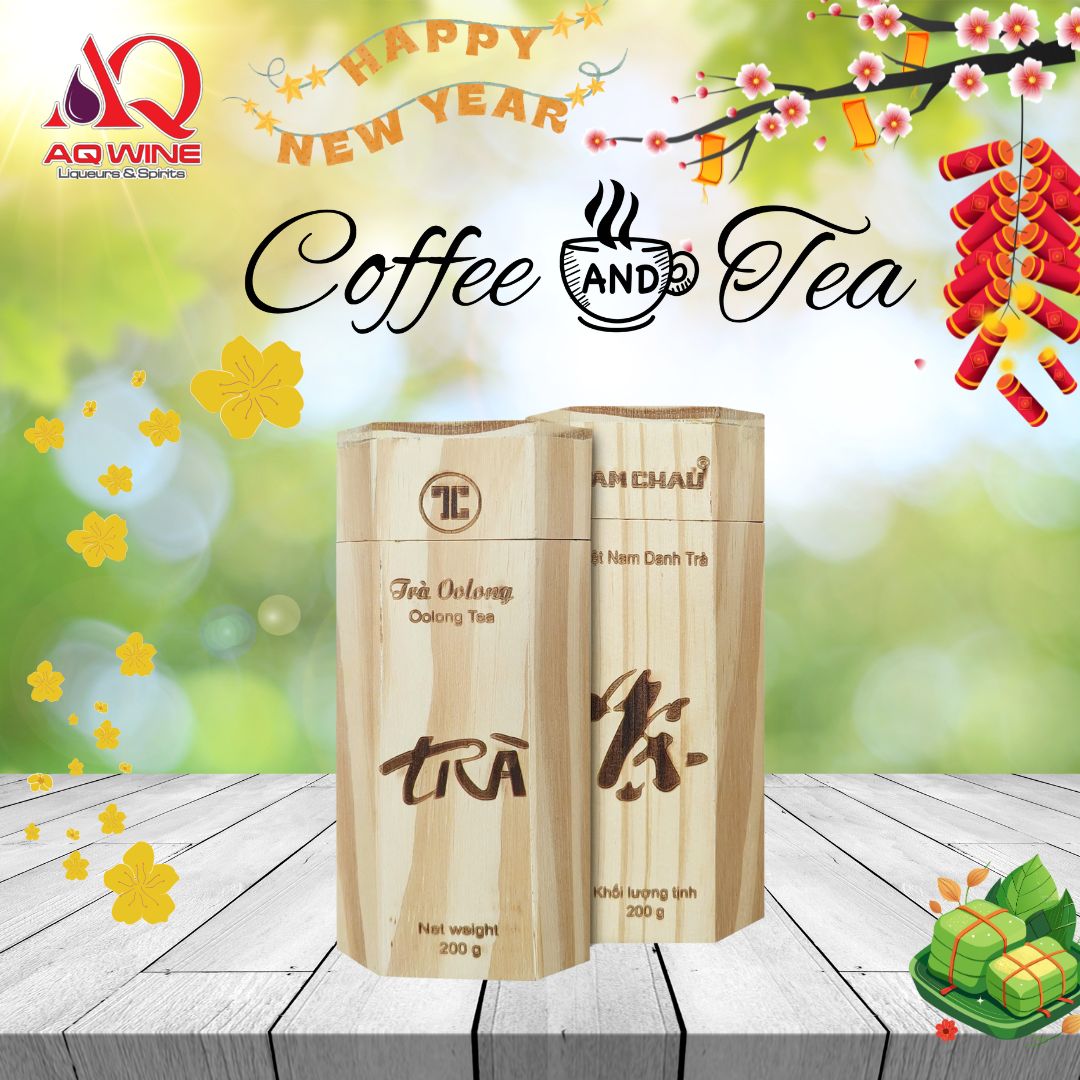 TRÀ OOLONG HỘP GỖ 200G