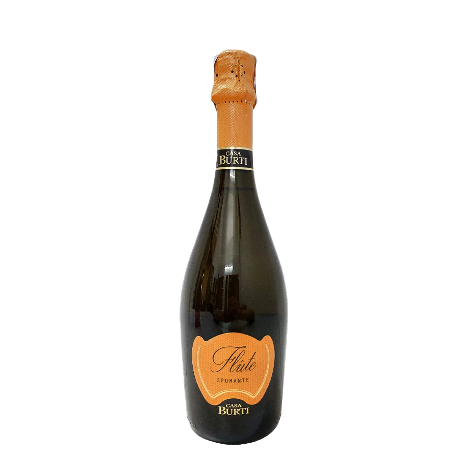 VANG NỔ CASA BURTI FLUTE SPUMANTE 11% 75CL
