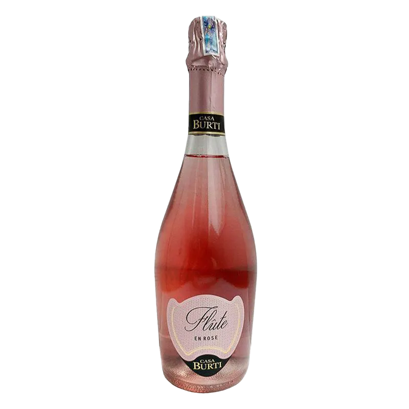 VANG NỔ CASA BURTI FLUTE EN ROSE 11%75CL