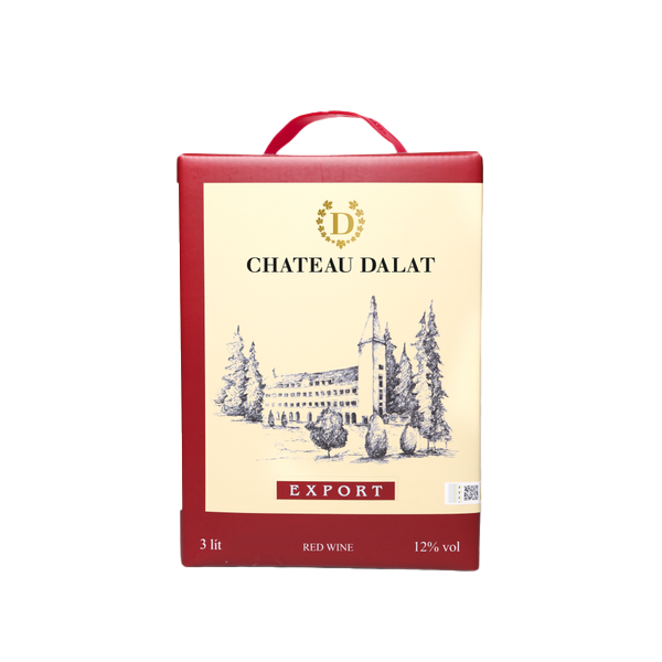 VANG ĐÀ LẠT EXPORT RED WINE HỘP 3L