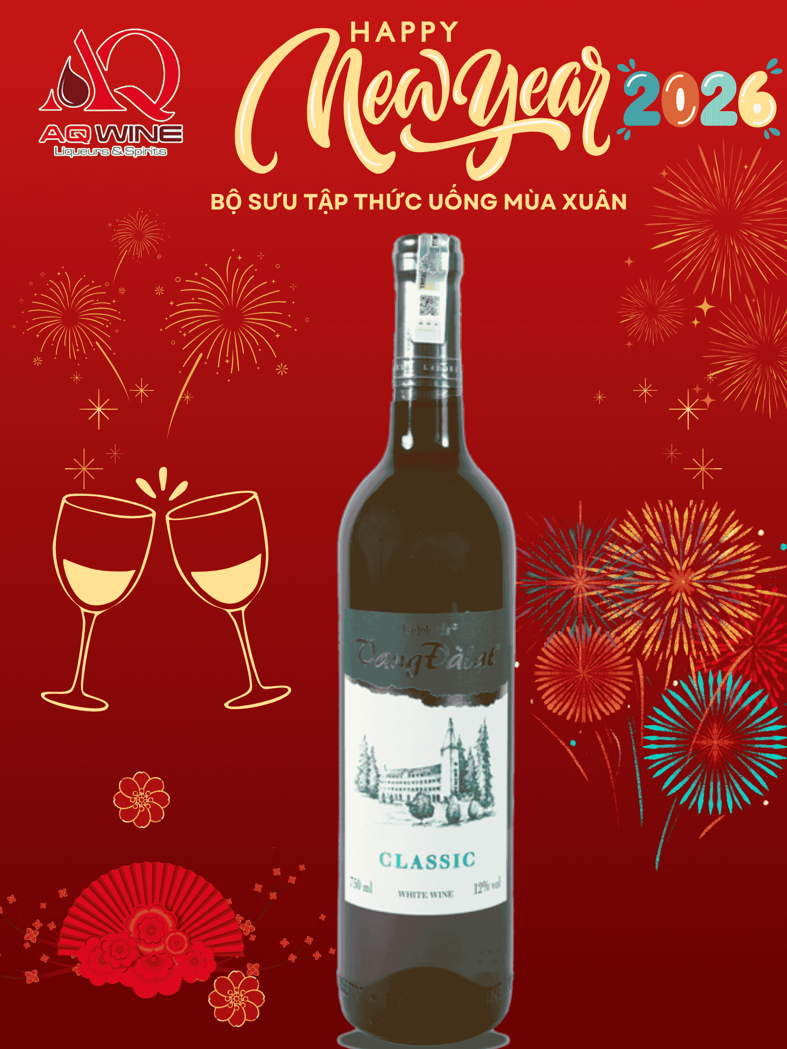 VANG ĐÀ LẠT CLASSIC WHITE WINE 750ML