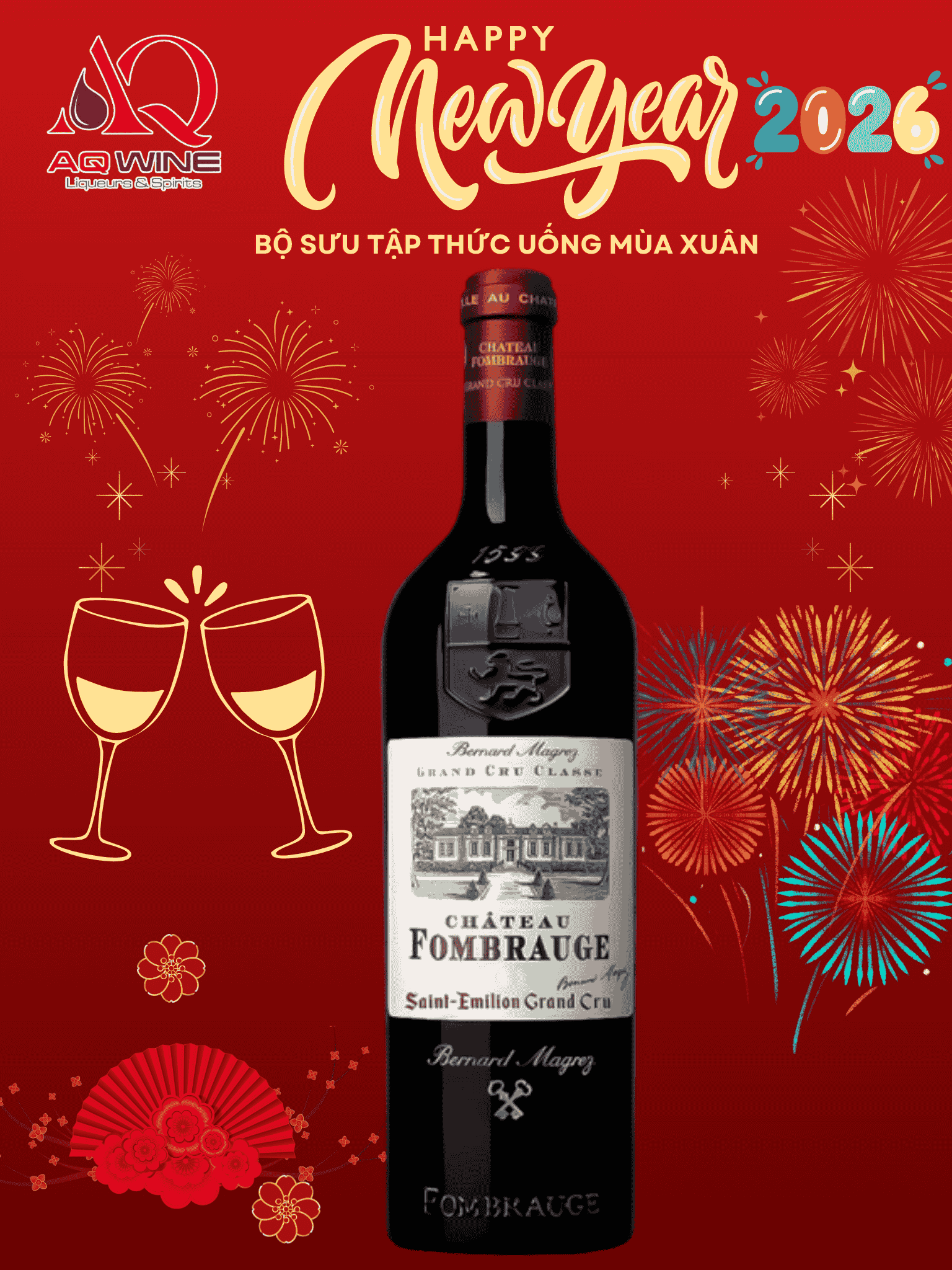 RƯỢU VANG GRAND CRU CLASSE CHATEAU FOMBRAUGE 2018