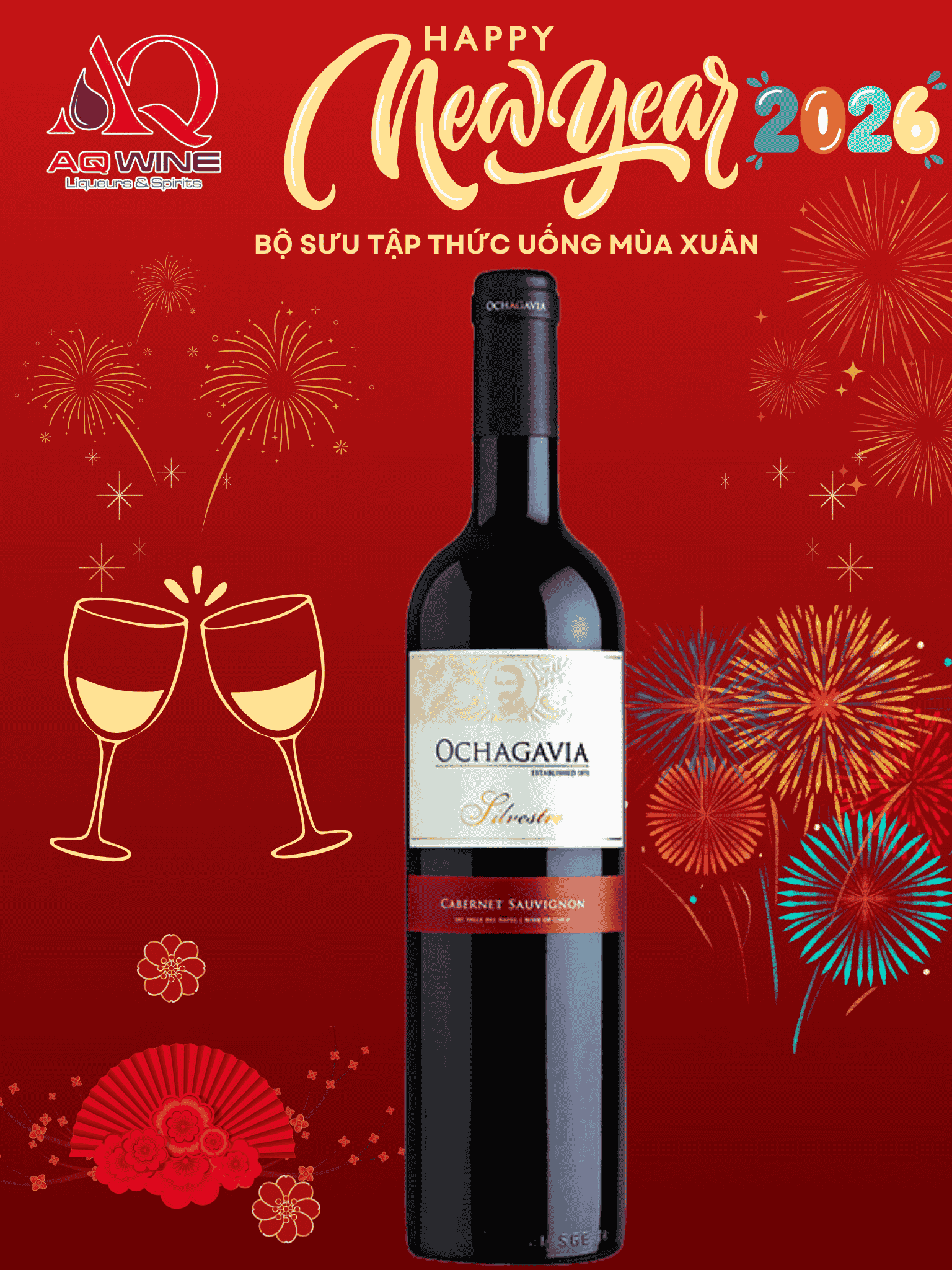 RƯỢU VANG ĐỎ CHILE OCHAGAVIA SILVESTRE CABERNET SAUVIGNON