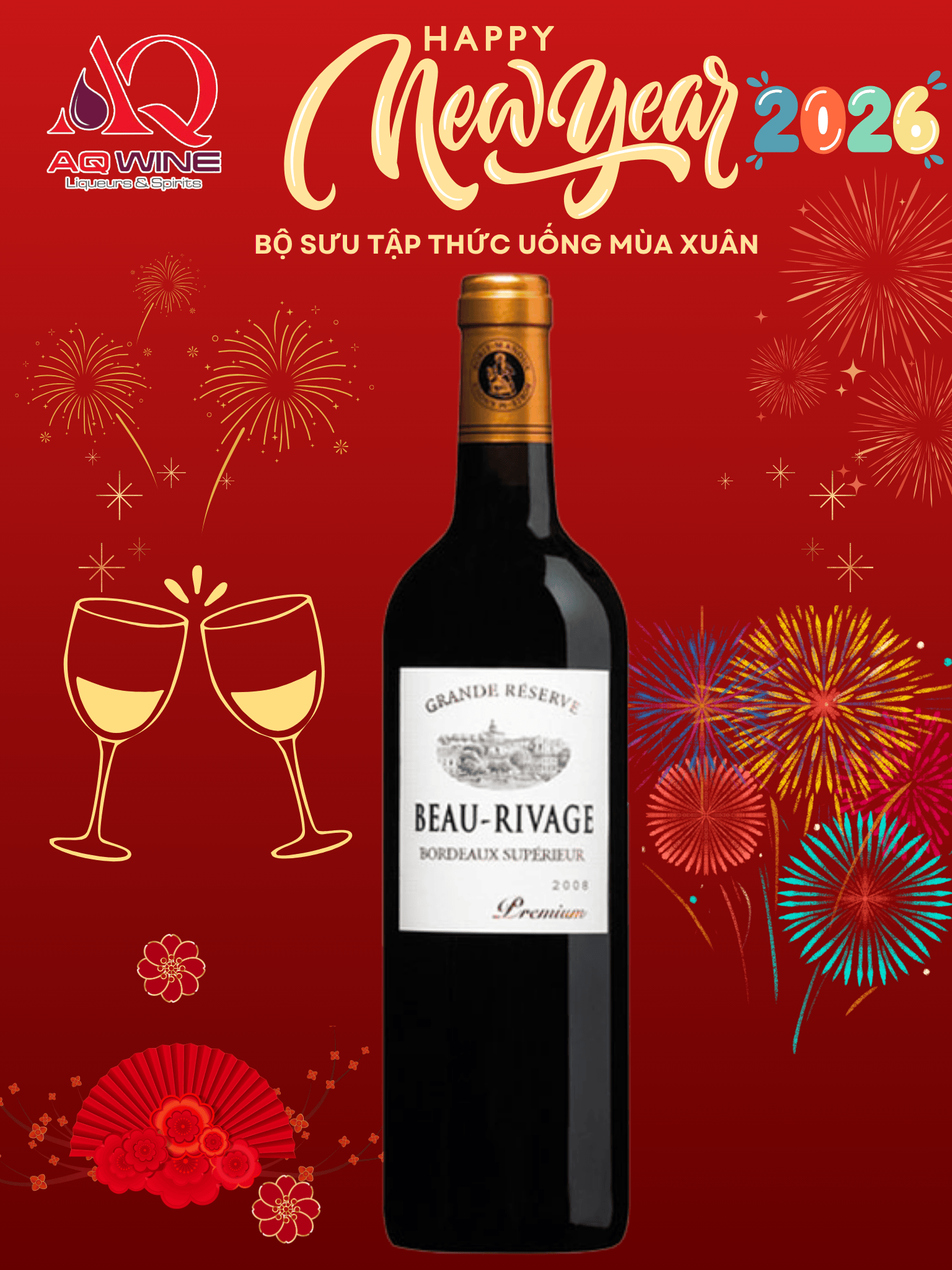 RƯỢU VANG BEAU RIVAGE BORDEAUX SUPERIEUR