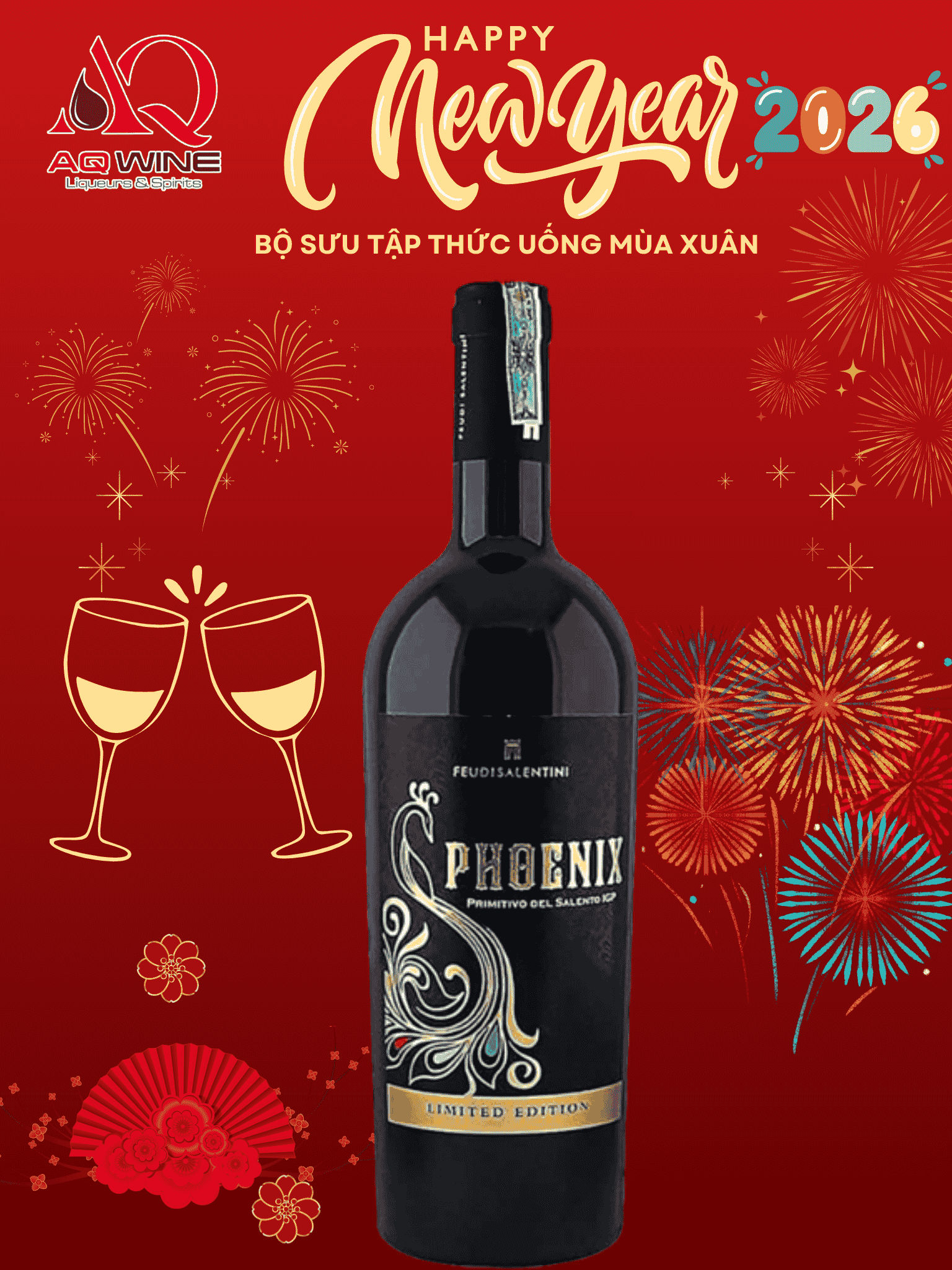 VANG Ý PHOENIX LIMITED EDITION 14% 75CL