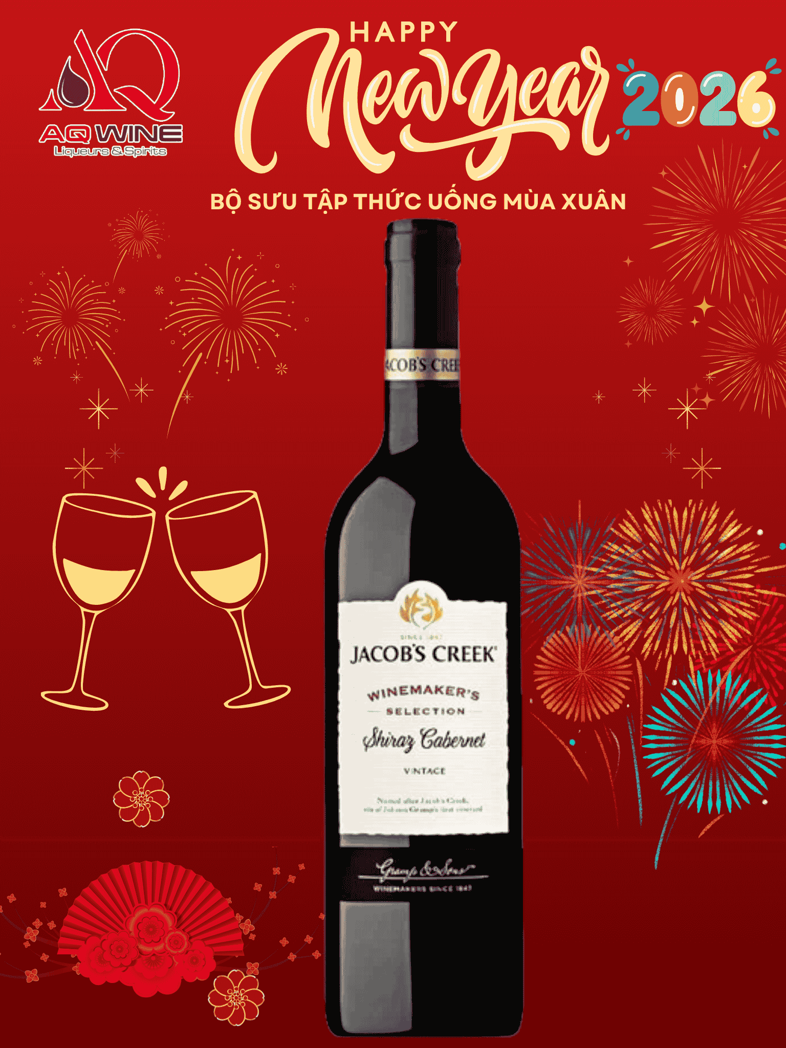 JACOBS CREEK SHIRAZ CABERNET 75CL