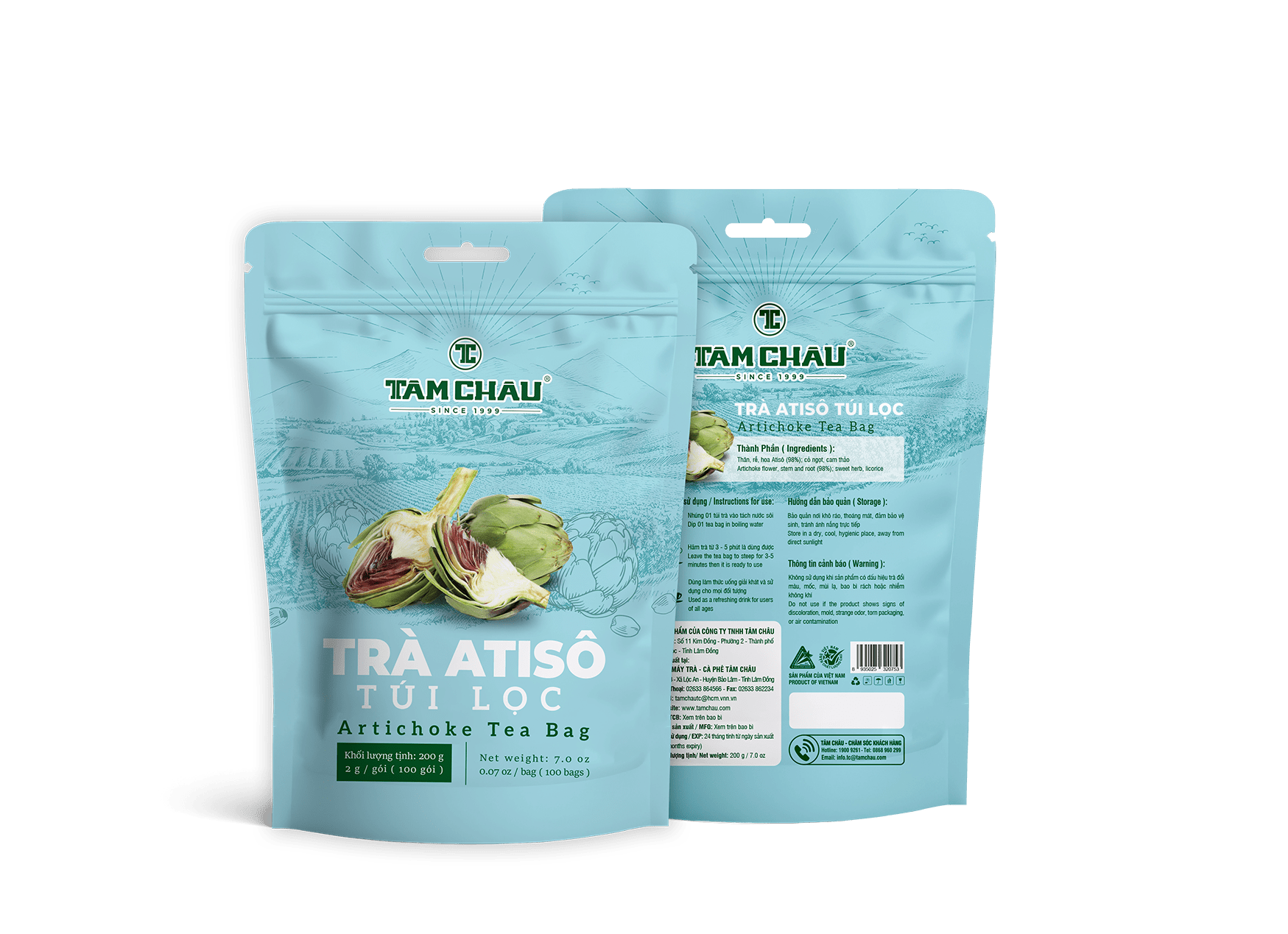 TRÀ ATISO PHỔ THÔNG GÓI 200G
