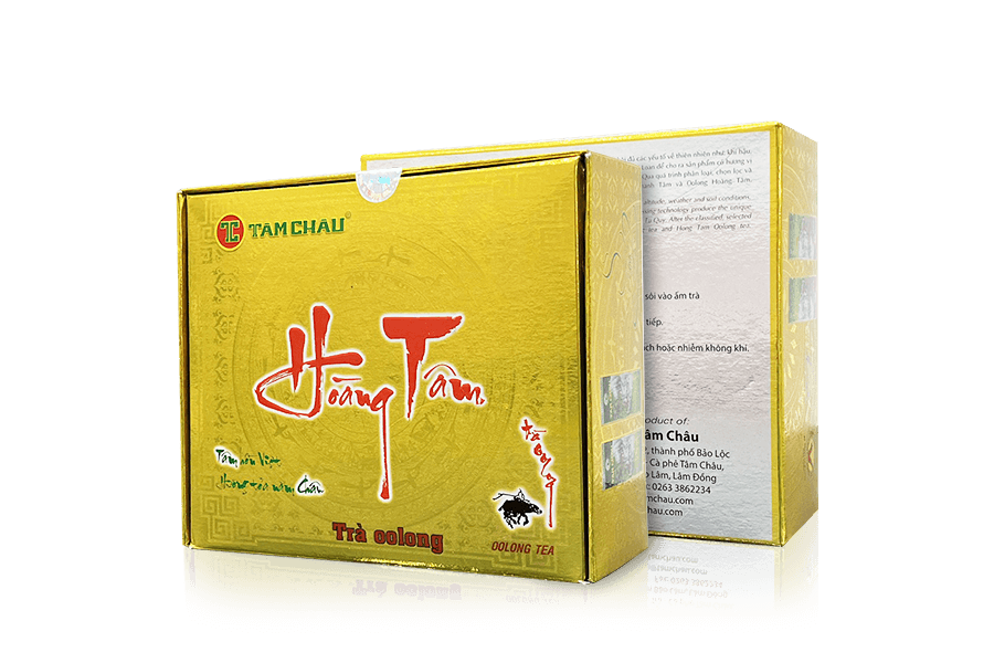 TRÀ OOLONG HOÀNG TÂM HỘP 200G