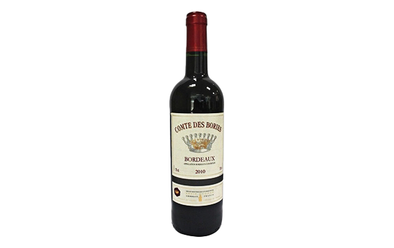 VANG PHÁP COMTE DES BORIES – BORDEAUX AOC 75CL