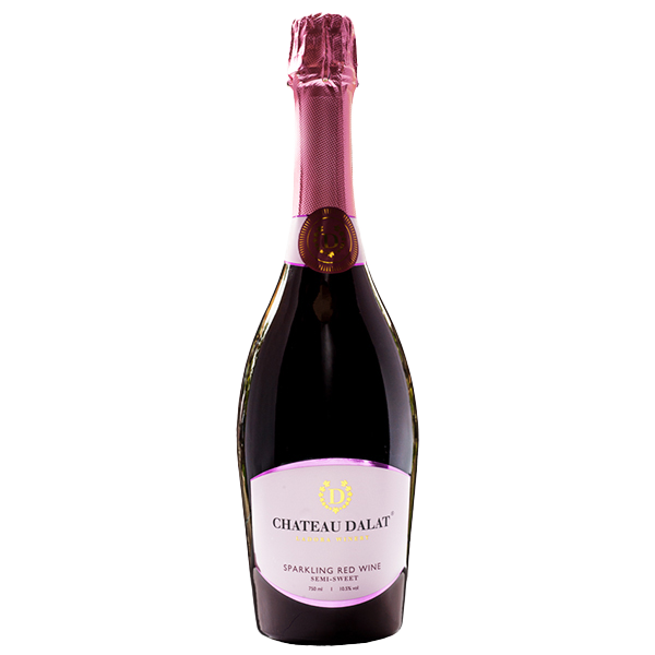 VANG NỔ CHATEAU DALAT - SPARKLING RED WINE 75CL