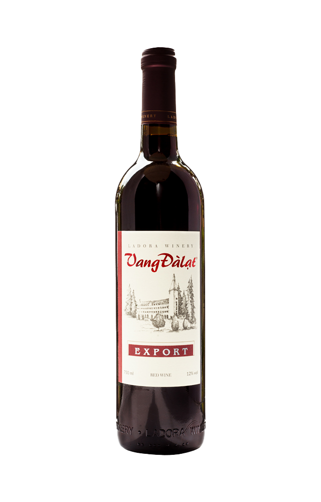 VANG ĐÀ LẠT EXPORT RED WINE 750ML