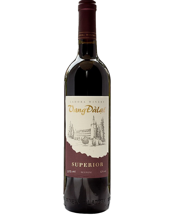 VANG ĐÀ LẠT SUPERIOR RED WINE 750ML