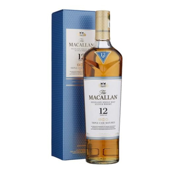 MACALLAN 12YO TRIPLE CASK MATURED , 40% 70CL