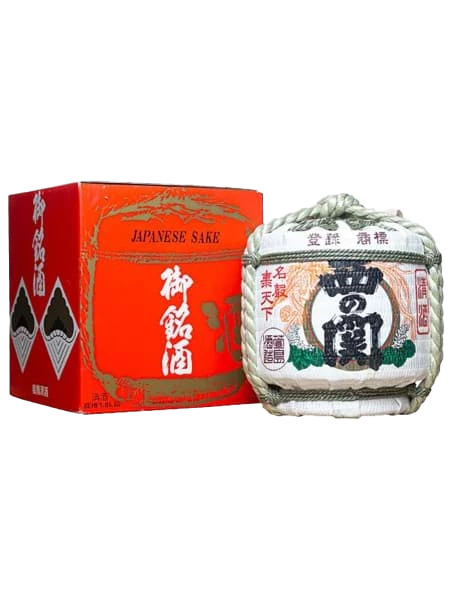 SAKE (ẤM) NISHINOSEKI HANA BARREL 1800ML