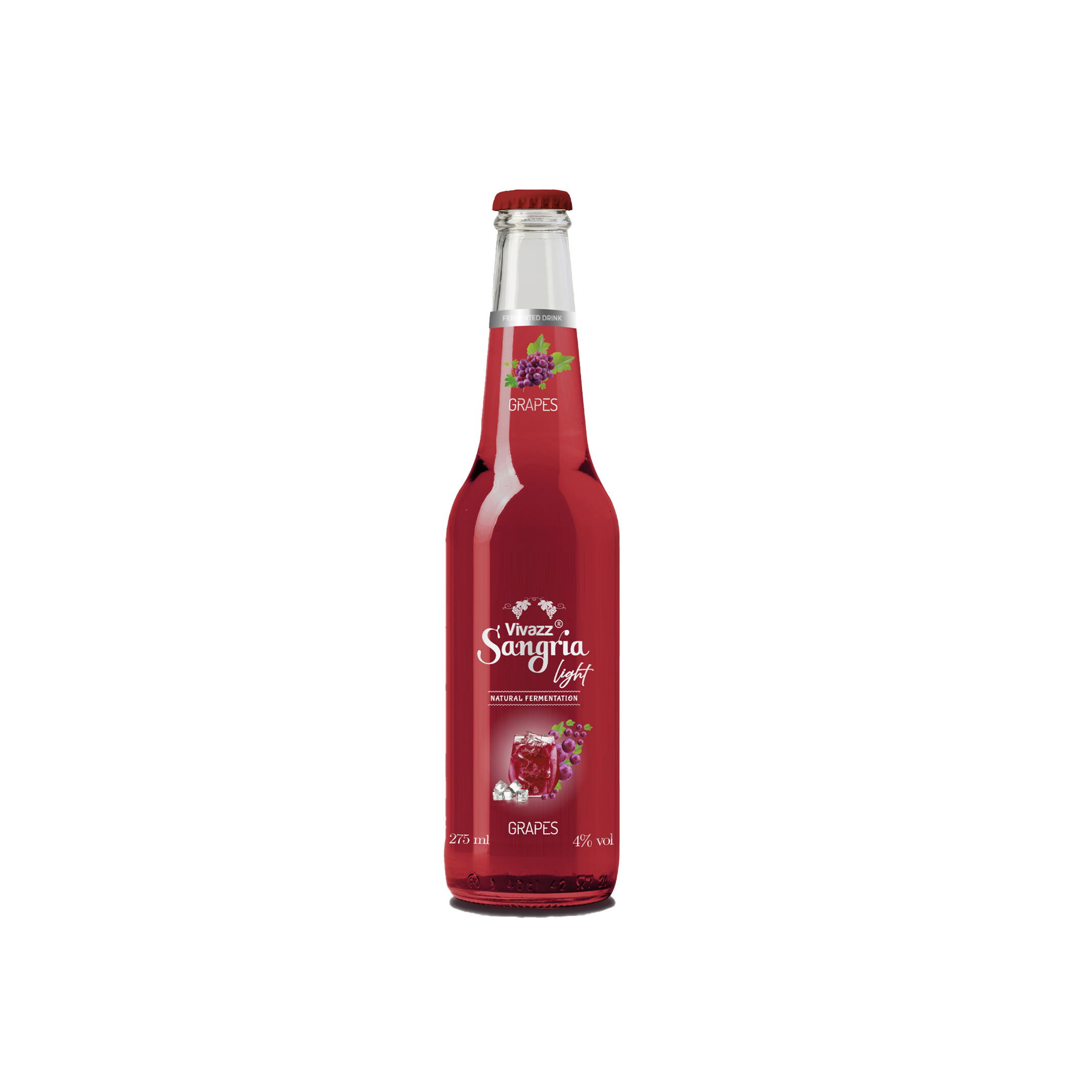 VIVAZZ SANGRIA LIGHT - NƯỚC NHO ĐỎ LÊN MEN 275ML