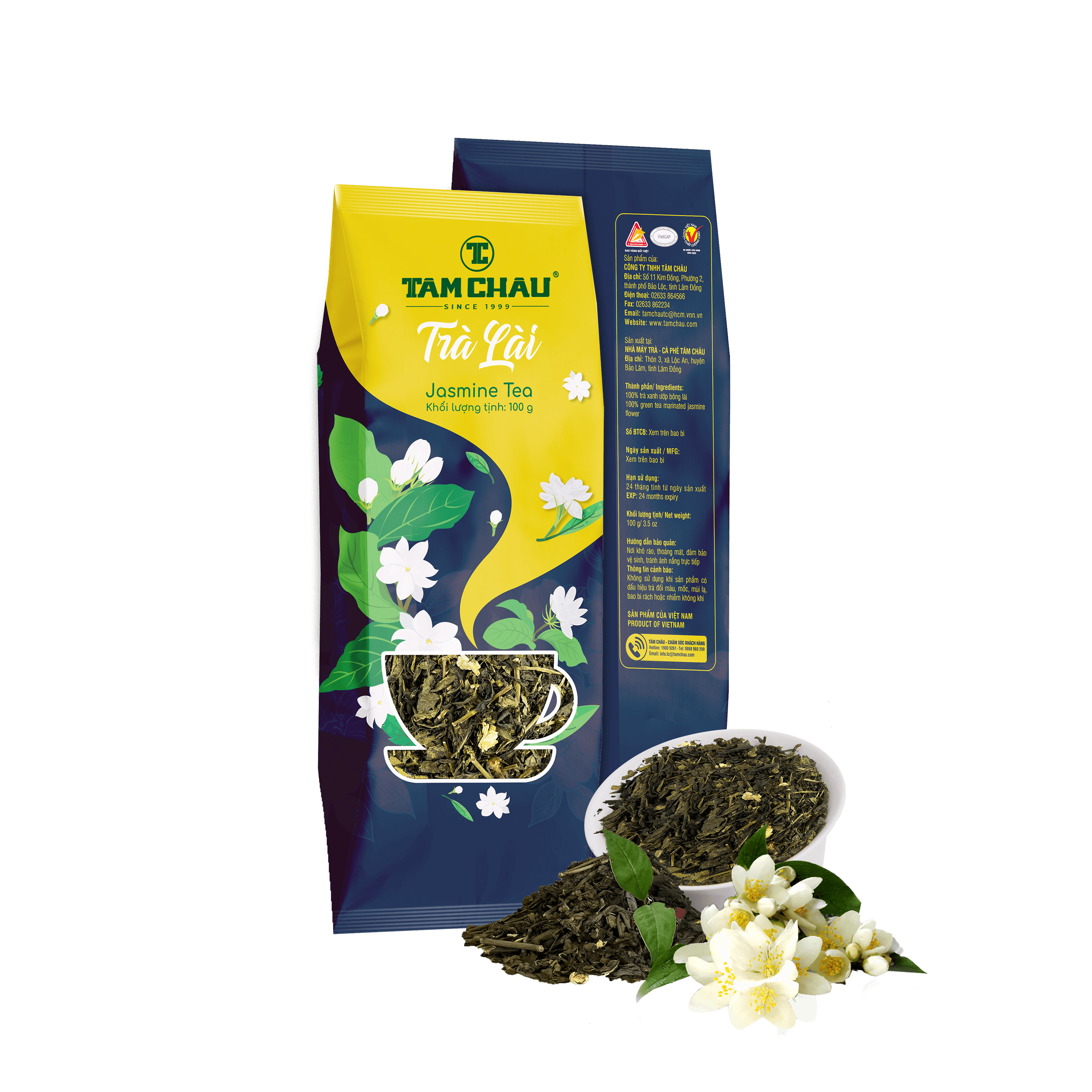 TRÀ LÀI CẤP TRUNG GÓI 100G