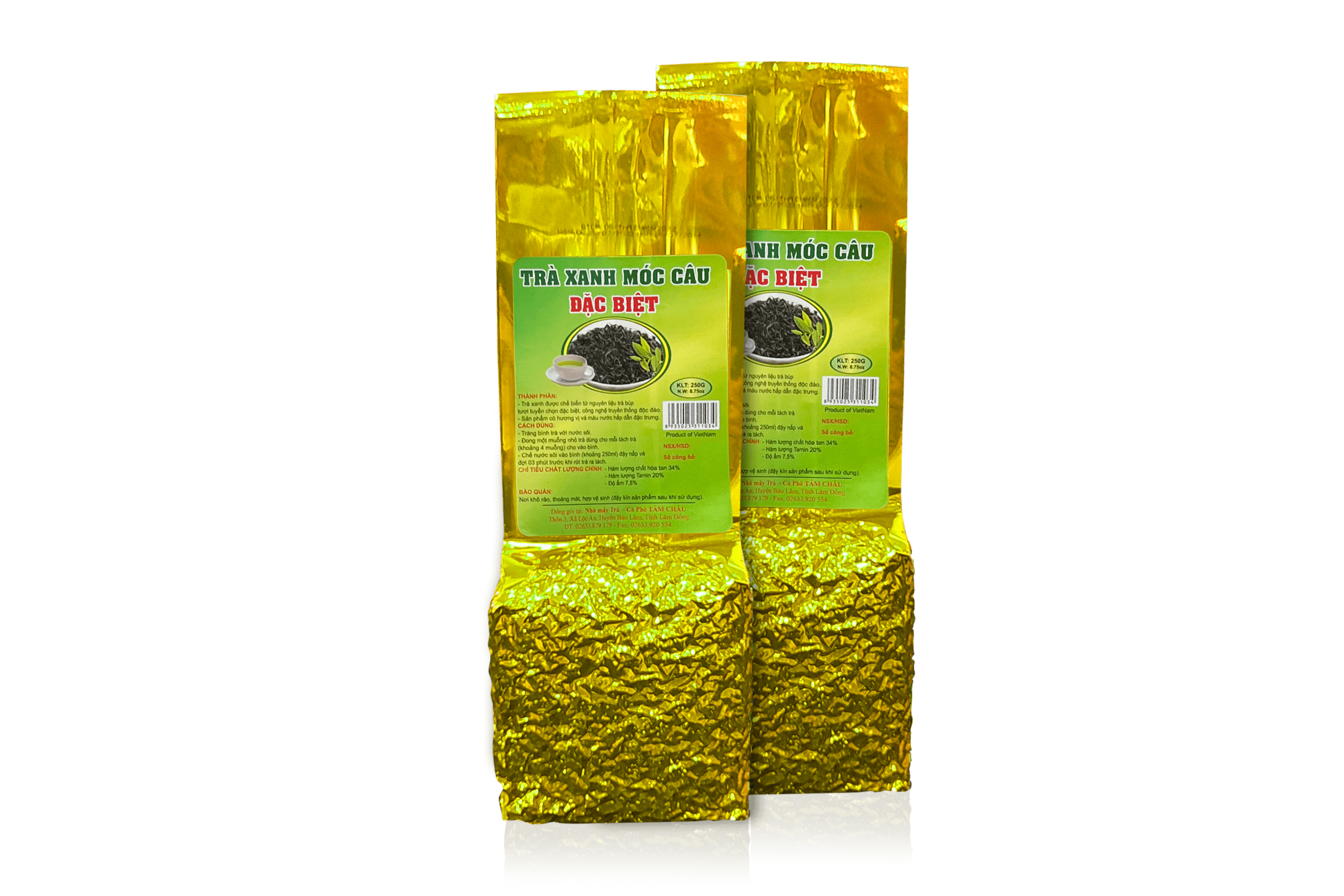 TRÀ XANH MÓC CÂU GÓI 250G