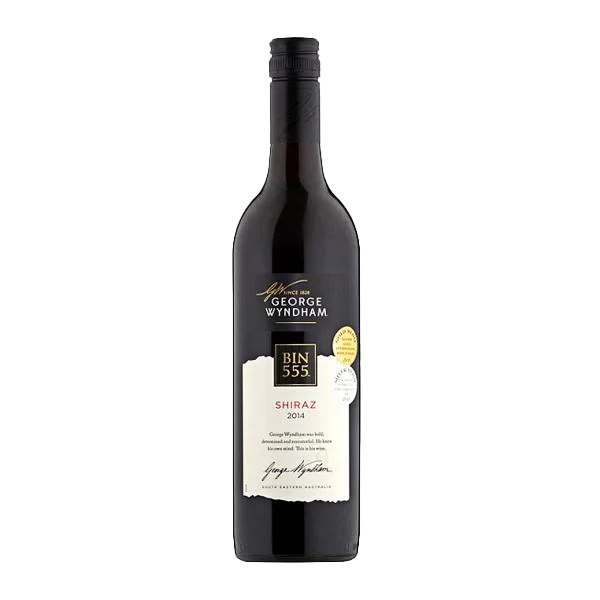 VANG ÚC BIN 555 GEORGE WYNDHAM SHIRAZ 75CL