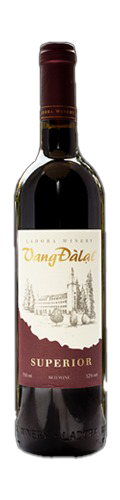 VANG ĐÀ LẠT SUPERIOR RED WINE 750ML