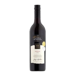 VANG ÚC BIN 555 GEORGE WYNDHAM SHIRAZ 75CL