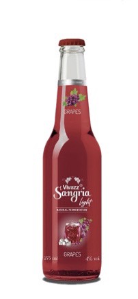 VIVAZZ SANGRIA LIGHT - NƯỚC NHO ĐỎ LÊN MEN 275ML