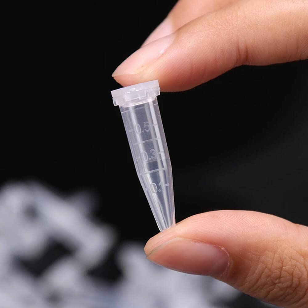 Ống ly tâm (Microcentrifuge Tubes), 0.5ml, 500 cái/ túi, Hãng Biologix- USA