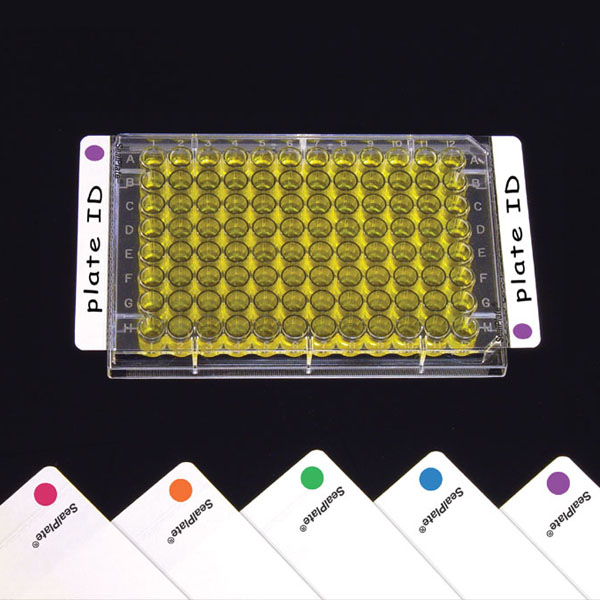 SealPlate Films with ColorTab End Tabs, hộp 100 tấm, hãng Biologix-USA