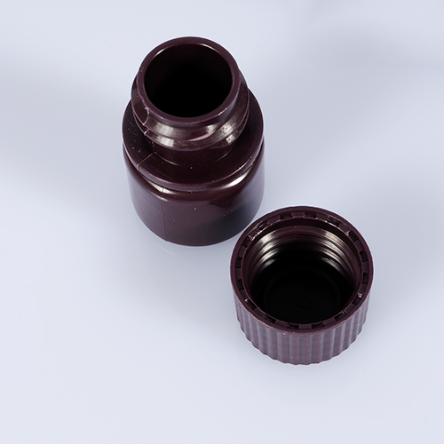 Chai nhựa HDPE, miệng rộng, Màu nâu, 500ml-1000ml (Reagent Bottles-Brown Color), hãng Biologix