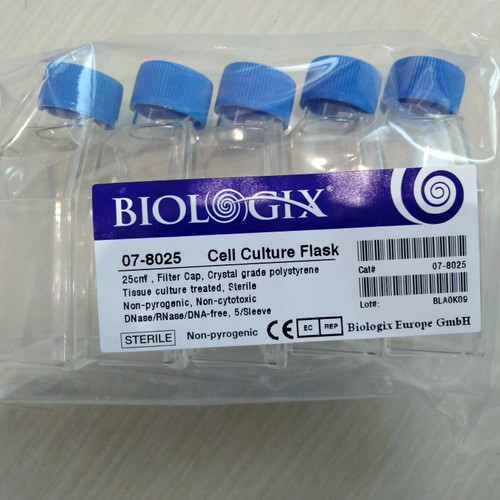 Chai nuôi cấy tế bào-Cell Culture Flasks, 5 cái/túi, Hãng Biologix-USA