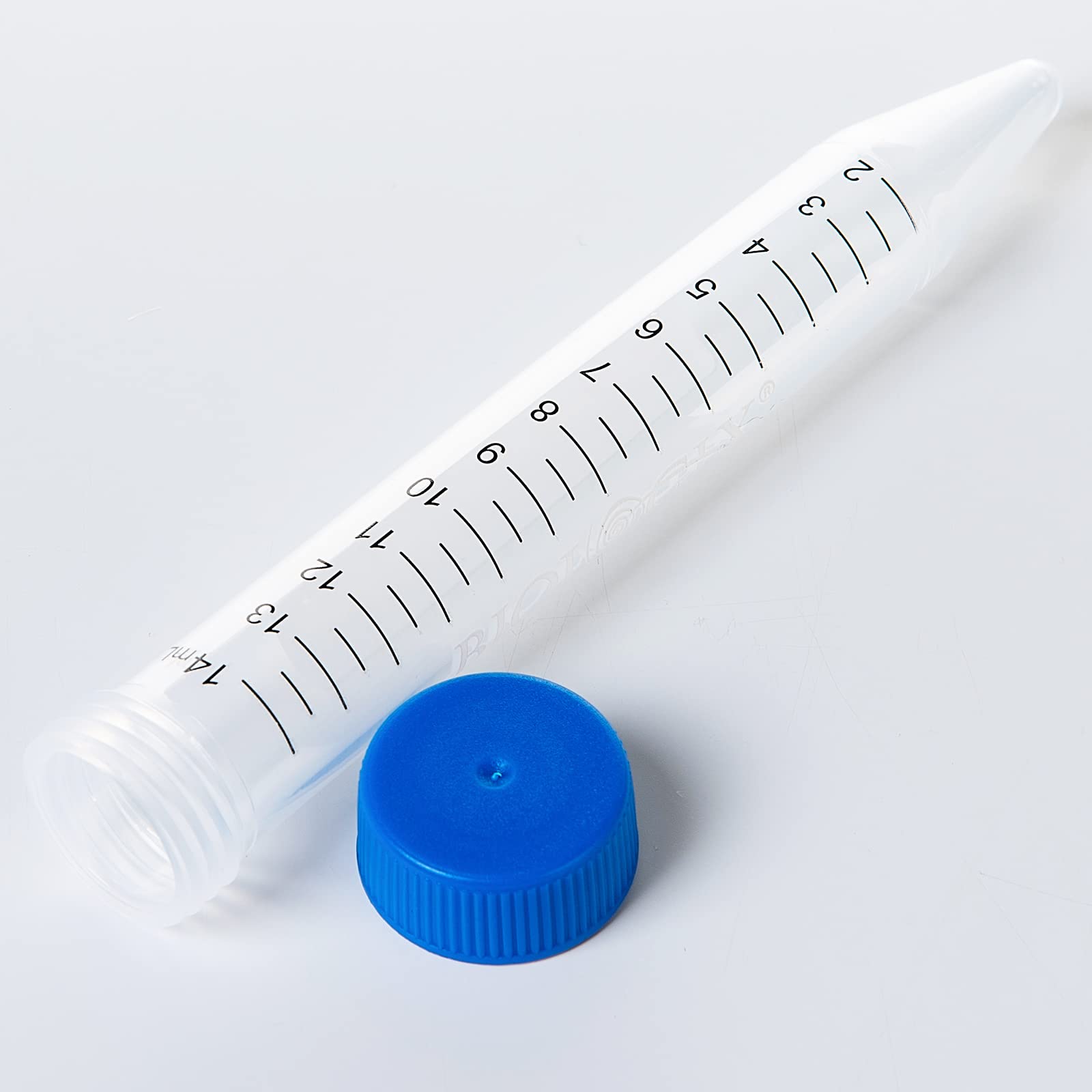 Ống ly tâm nhựa 15ml, nắp phẳng, Centrifuge Tubes (không tiệt trùng), 500 cái/Thùng, Hãng Biologix- USA