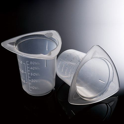 Cốc nhựa (Beakers), không tiệt trùng, hãng Biologix-USA