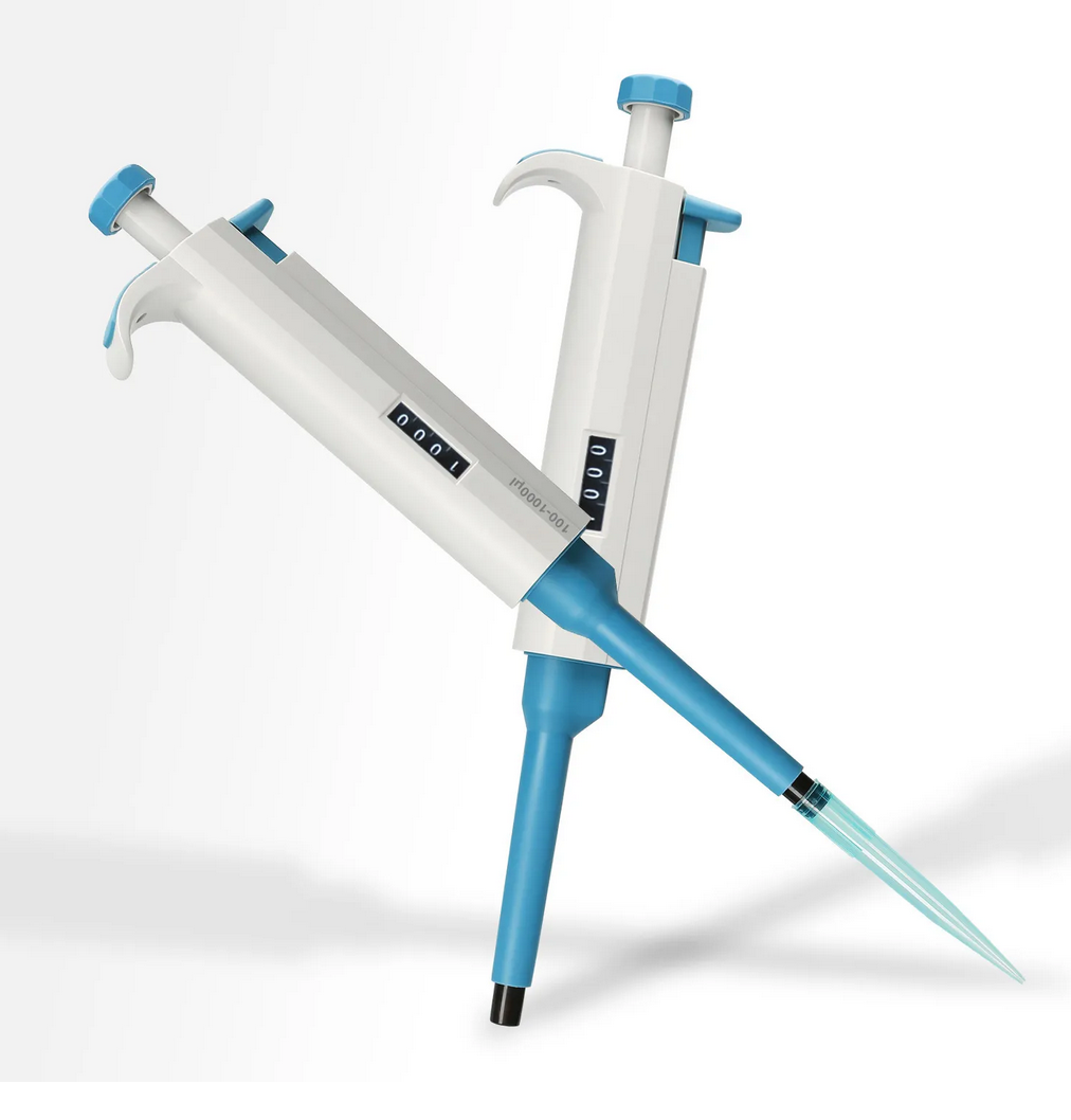 Pipet tự động 1 kênh (Micro Pipette) dải thể tích từ 0.1μL-5000μL, hãng Biologix