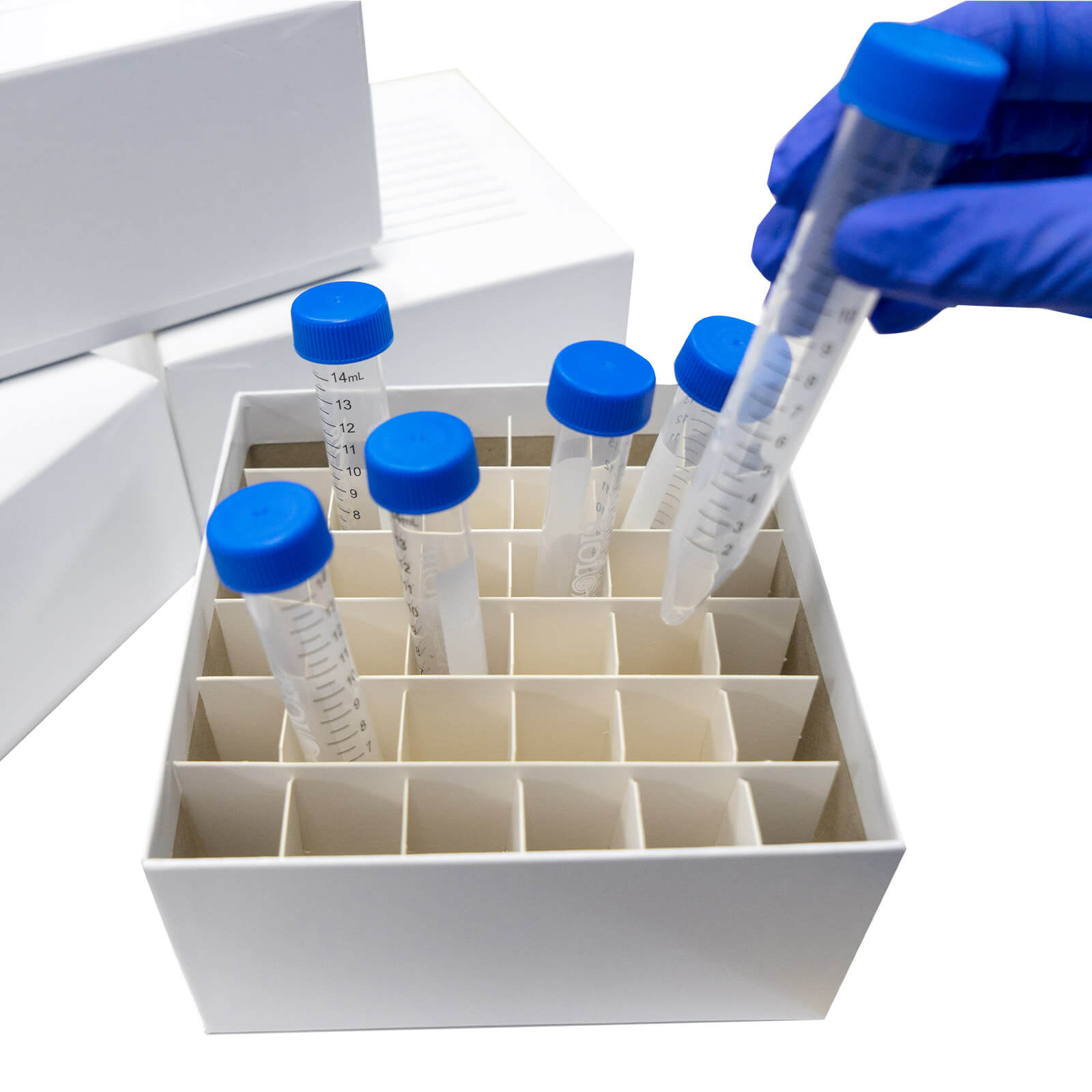 Hộp đựng ống ly tâm 15 ml, 50ml, Cardboard Centrifuge Tubes, Hãng Biologix- Mỹ