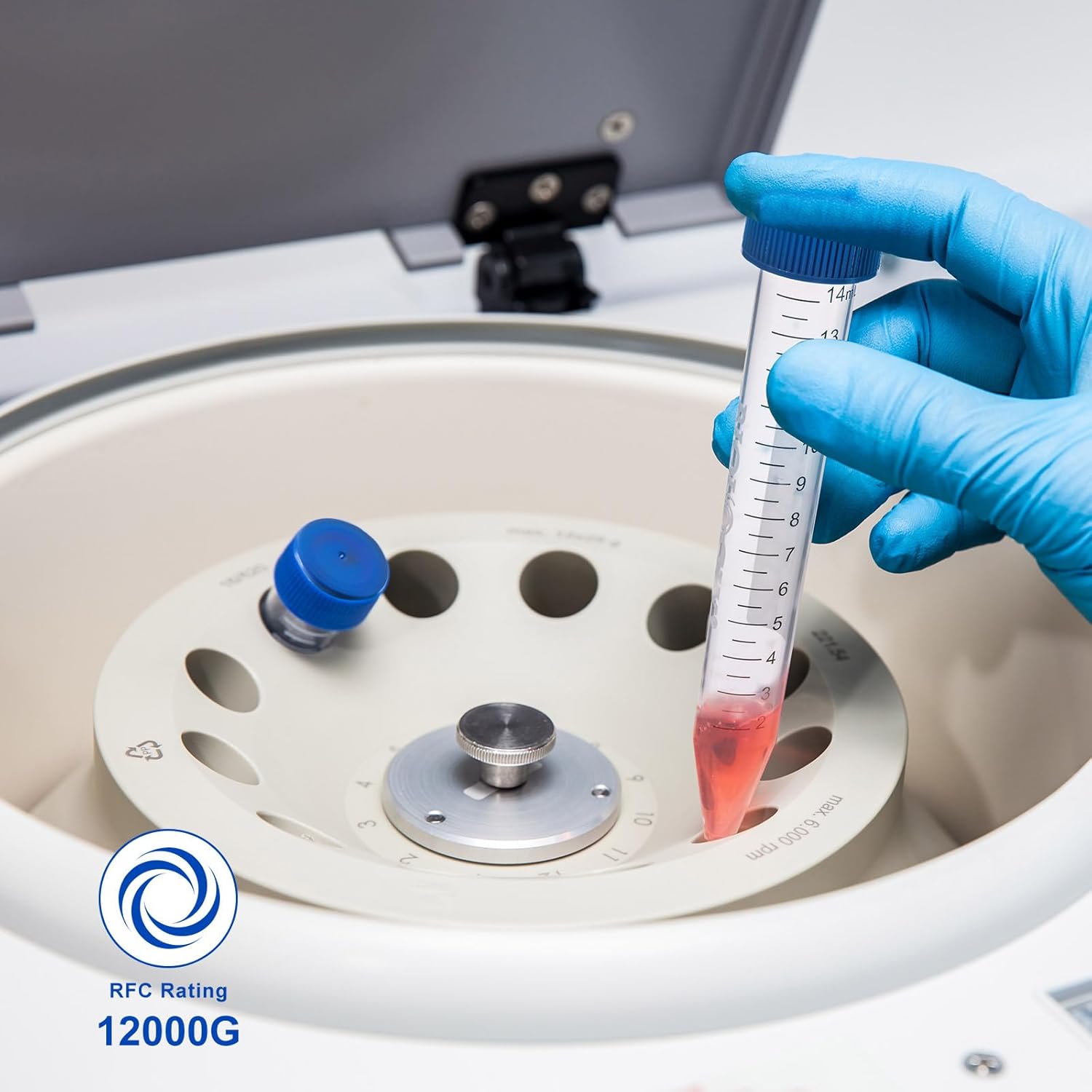 Ống ly tâm nhựa 15ml, nắp phẳng, Centrifuge Tubes (không tiệt trùng), 500 cái/Thùng, Hãng Biologix- USA