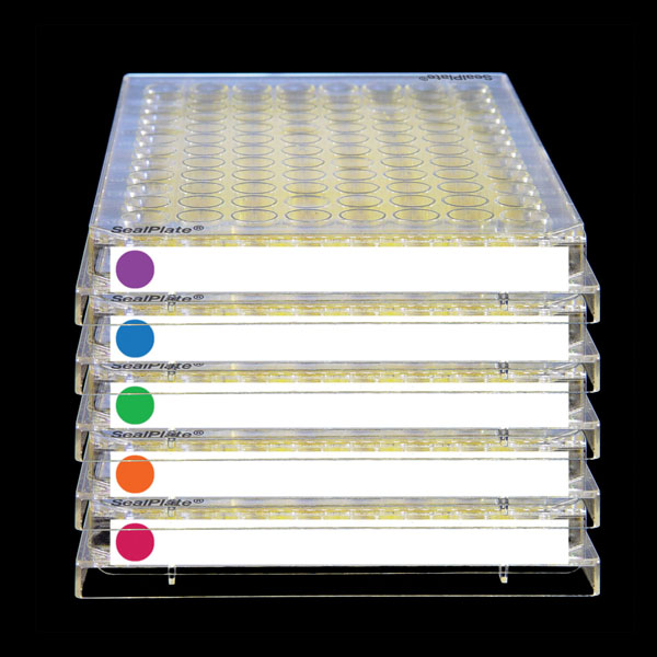 SealPlate Films with ColorTab End Tabs, hộp 100 tấm, hãng Biologix-USA