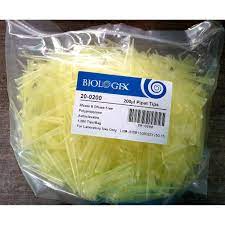 Đầu côn 200μl, Đầu tip (Pipet Tips), Hộp 96 chiếc/Túi 1000 chiếc, Hãng Biologix