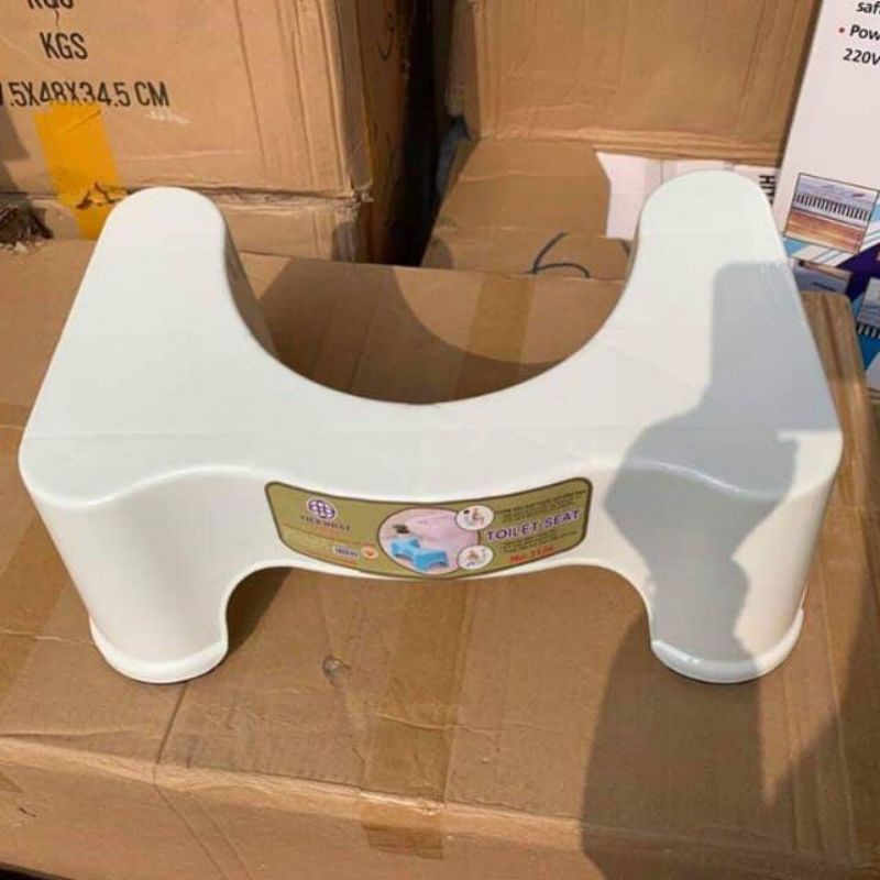 [ Giá Sốc ] Ghế kê chân Toilet nhựa Việt Nhật giúp ngồi đúng tư thế