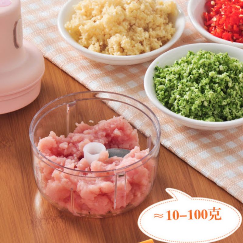 Máy Xay Mini Không Dây, Tiện Ích. Xay Tỏi Ớt Gia Vị, Đồ Ăn Dặm Cho Bé
