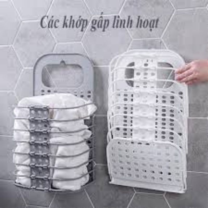 Giỏ đựng đa năng dễ dàng gấp gọn, hợp với những căn nhà bé và có trẻ con