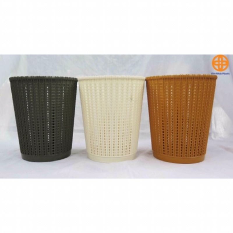 [ SIÊU SALE ] Sọt rác nhựa giả mây Việt Nhật phong cách Hàn Quốc, tiện ích đến mọi nhà mã : 5155,5156,5157