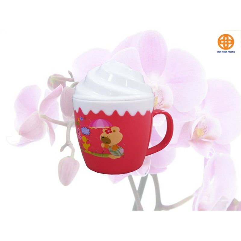 SIÊU DỄ THƯƠNG - Cốc uống nước có hình cốc kem siêu dễ thương. Mã 6090